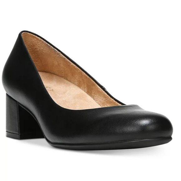 Naturalizer Shoes - Naturalizer Donelle Pumps Black block heel round toe 7M